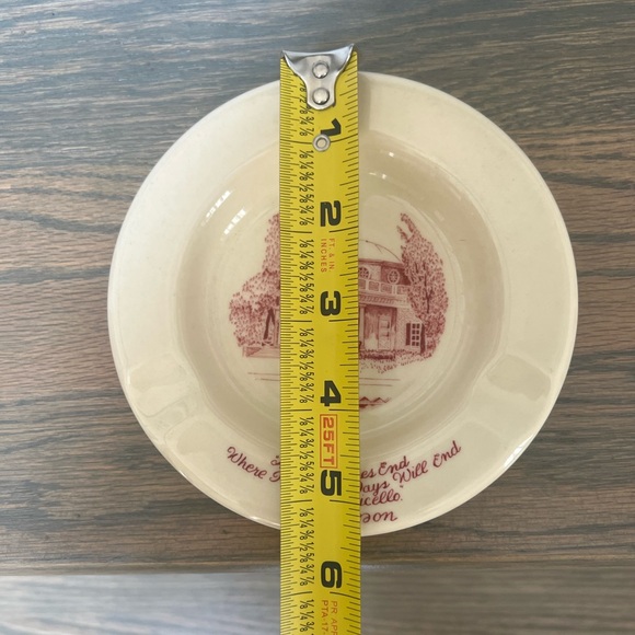 Mid Century Iroquois China Monticello Ashtray - Picture 3 of 5